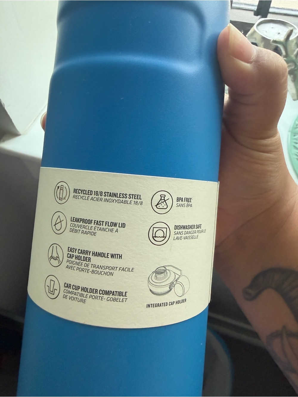Stanley IceFlow Bottle in Sky Blue - Picture 3 of 5